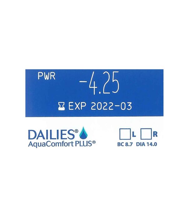 DAILIES®  AQUACOMFORT PLUS® - Image 2